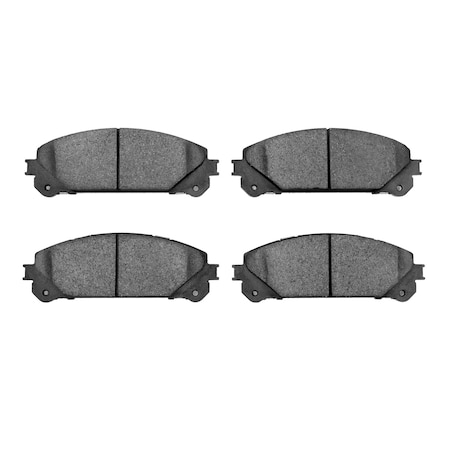 5000 Advanced Brake Pads - Low Metallic, Long Pad Wear,,  Front
